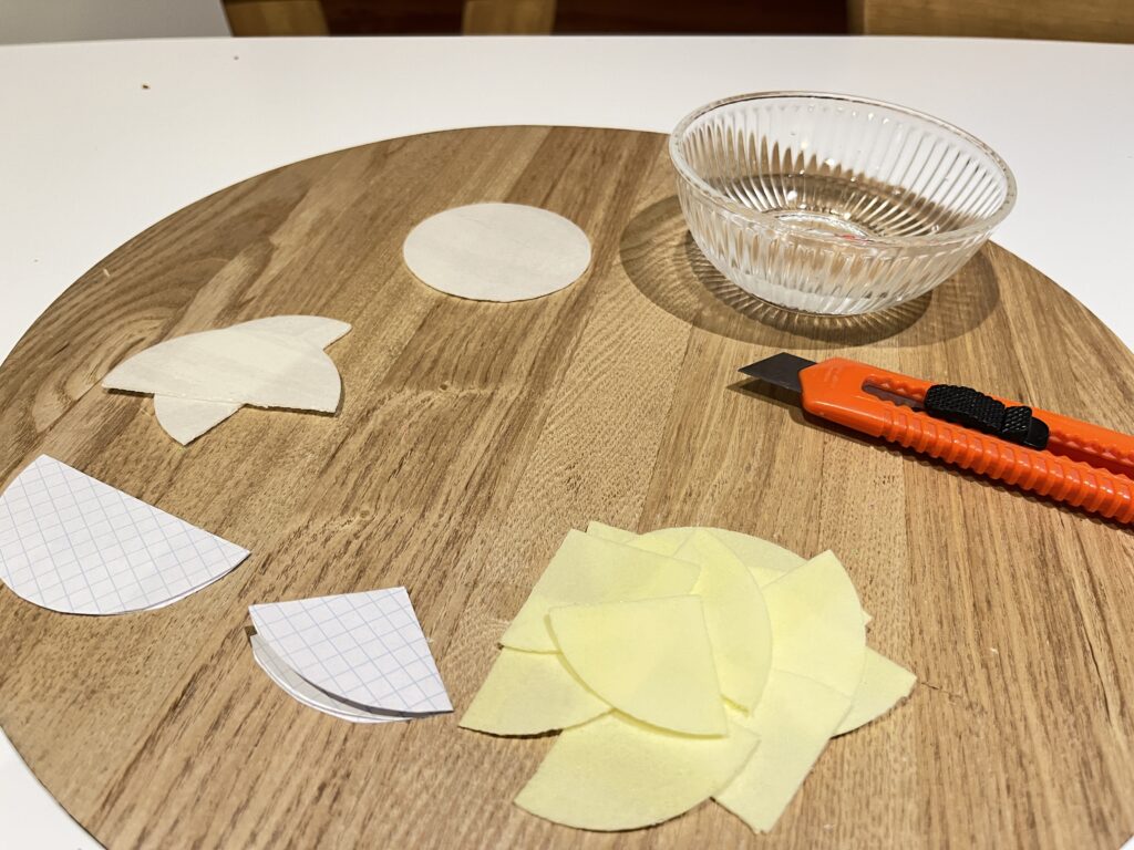 swiat z oplatka - jakie materialy sa potrzebne